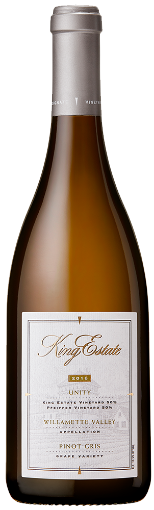 2016 King Estate Unity Pinot Gris 2016 King Estate Unity Pinot Gris